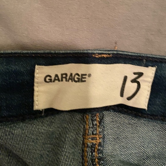 Garage Blue Demin Skinny Jeans - Picture 3 of 3